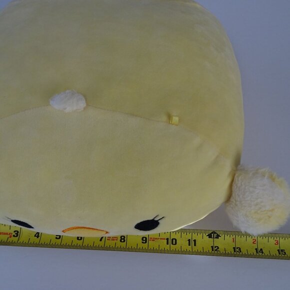 Squishmallows Kellytoy Aimee Yellow Chick Plush 12 x 10 Inch Soft Cuddly Toy Kid - Picture 9 of 9